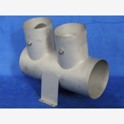 Air flow distribution 1x5"+2x4" 